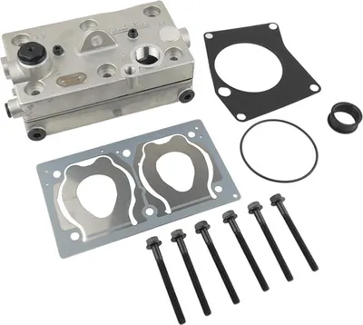 Produktbild von Reparatursatz Kompressor, Zylinderkopf, Deckel, Dichtungen und Schrauben | Mercedes Axor, Citaro | 85mm, 636cc