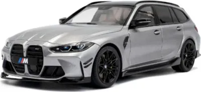 Produktbild von Solido 421186481 BMW M3 G81 Touring Kombi Performance 2024 grau metallic 1:18