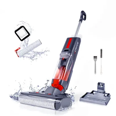 Produktbild von ATVEL F16 Ultimate Kabelloser Nass-Trockensauger mit HEPA12, UV- Selbstreinigung, Walzentrocknung, 175 Watt, Randreinigung zu 5 mm