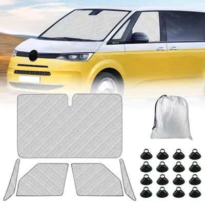 Productafbeelding van Luxe 3-delige zonbeschermingsset voor VW T7 (2021-2026)