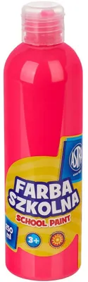 Obrázok produktu pre Astra Farba szkolna tempera 250 ml fluorescencyjna różowa
