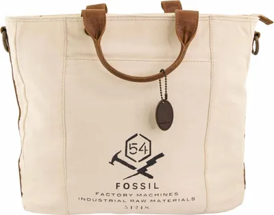 Zdjęcie produktu dla Torba Fossil Męska torba na ramię Carrier Utility Beżowa Biała