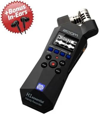 Produktbild von Zoom Audio-Recorder H1essential + Bonus In-Ear Kopfhörer