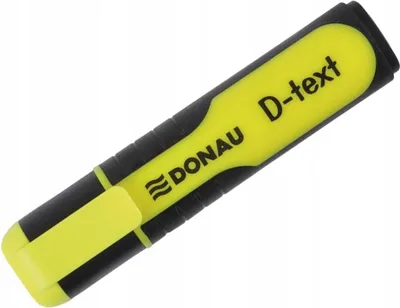 Obrázek produktu pro Zakreślacz D-Text żółty do papieru