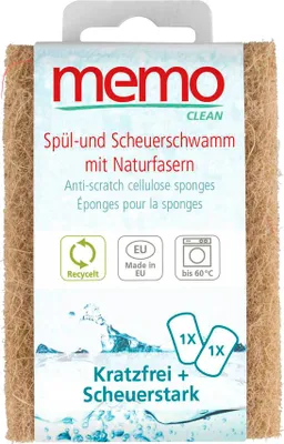 Produktbild von Spülschwämme Set scheuerstark & kratzfrei 2Stück