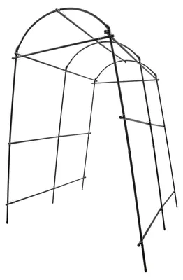 Productafbeelding van Tuinlat, weerbestendig ontwerp, ondersteunt klimplanten, zwart