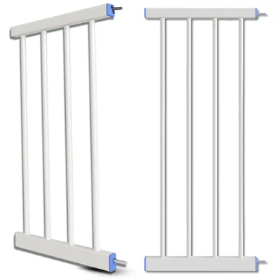 Image de Omna | Extension pour barrière de sécurité - 20x76 cm - Blanc - Accessoire pratique pour plus de sécurité