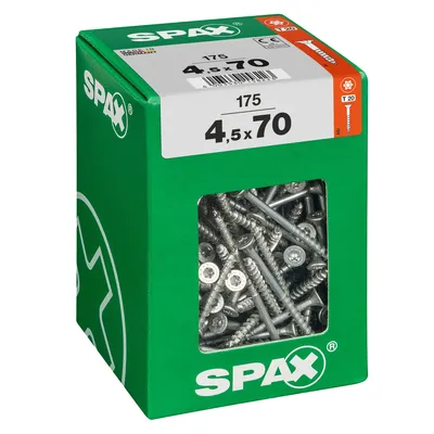 Produktbild von Spax Universalschrauben 4.5 x 70 mm TX 20 - 175 Stk.