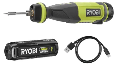 Zdjęcie produktu dla Ryobi RSI4-120G Akumulator do lutownicy 4V 460°C USB-C 1x2,0Ah
