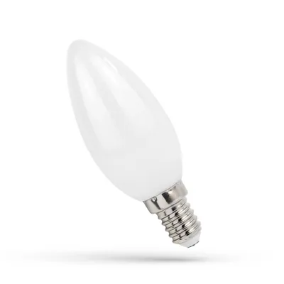 Produktbild von Spectrum LED Filament Leuchtmittel Kerze 6W = 55W E14 matt 750lm warmweiß 2700K 300°