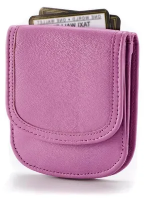Produktbild von (Limette) Echtleder Damen Herren Portemonnaie für Münzen kleine Handtasch, Hosentasche Prime mit Geschenkverpackung…