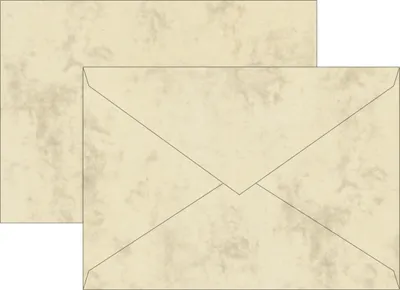 Image de BRUNNEN 105141611 Enveloppe Papier universel Marbre C5 chamois