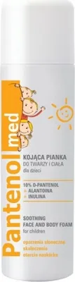 Produktbild von Ideepharm Pantenol Med Beruhigender Gesichts- und Körperschaum für Kinder 150ml - Langes Haltbarkeitsdatum!