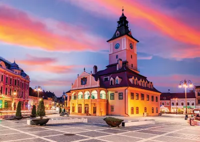 Obrázok produktu pre ENJOY Puzzle Radničné námestie, Brašov, Rumunsko 1000 dielikov
