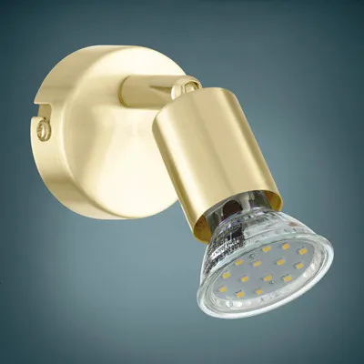 Obrázok produktu pre EGLO BUZZ-LED, GU10, LED, 250 lm, 220-240 V, Mosadz