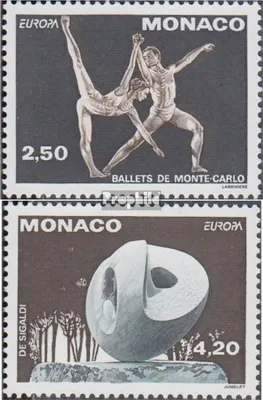 Produktbild von Briefmarken Monaco 1993 Mi 2120C-2121C (kompl.Ausg.) postfrisch Zeitgenöss.Kunst