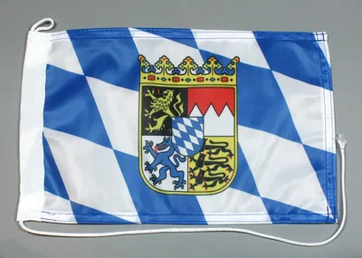 Produktbild von Bootsflagge : Bayern 30x20 cm Motorradflagge