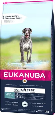 Zdjęcie produktu dla Eukanuba 184784, Dorosły, Maxi (26 - 44 kg), Ryba, 12 kg