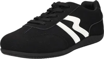 Produktbild von Sneakers Damen-Sneaker Schwarz-Weiß, Farbe:schwarz, EU Größe:42