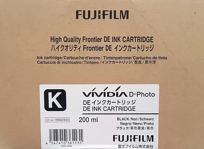 Productafbeelding van Fujifilm DE inktcartridge, 200 ml, zwart