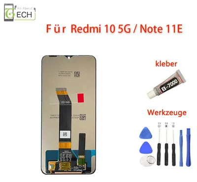 Produktbild von Für Xiaomi Redmi 10 5G / Note 11E LCD Display Bildschirm Touchscreen