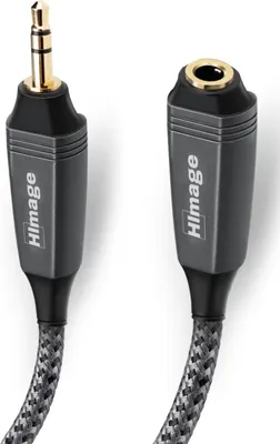 Image de HIMAGE HIAJACK35M15MFG câble audio 1,5 m 3,5mm Noir, Gris
