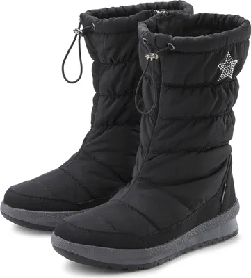 Produktbild von LASCANA Winterstiefel Winterboots, Stiefelette, Schneestiefel schwarz Größe 39