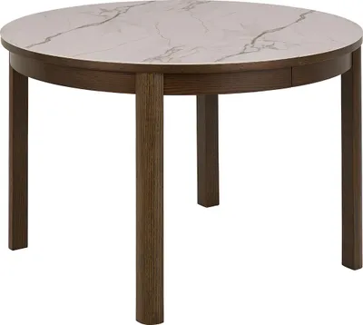 Image de Southampton table de salle à manger 120x120cm beige.