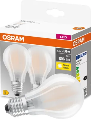 Obrázok produktu pre Osram Base clas A, 7,2 W, E27, 806 lm, 15000 h, Teplá biela