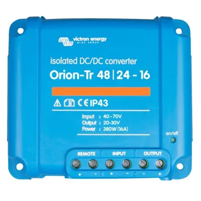 Obrázek produktu pro Victron Energetický Měnič Orion-Tr Dc-Dc 48/24 16A 380W Izol.
