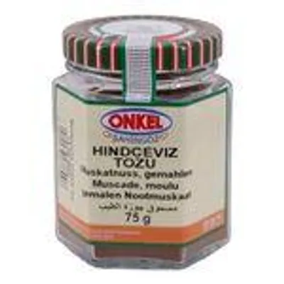 Onkel Şahingöz Hindceviz Tozu – Gemahlene Muskatnuss (75 g)