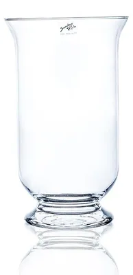 Image de Vase en verre Hurricane 19x14 cm clair