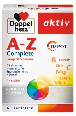 Produktbild von Doppelherz A-Z DEPOT, 60 St. Tabletten