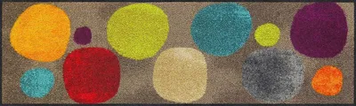 Produktbild von Salonloewe Fußmatte Broken Dots" bunt 30x100 cm"