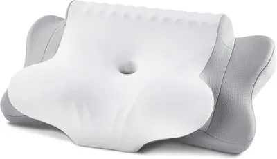 Produktbild von FAIORD Nackenkissen aus Memory Foam, ergonomisches Kopfkissen für Seitenschläfer, Rücken- und Bauchschläfer