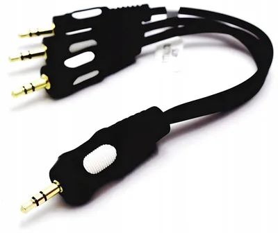 Produktbild von Vitalco JR185 AUX Klinken-Adapter 3,5mm 1 auf 3