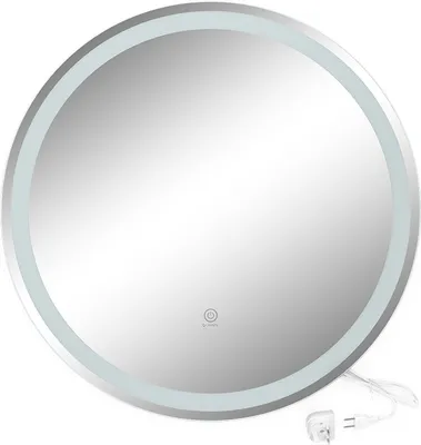 Produktbild von Badezimmerspiegel Vicco Lumos Weiß 70 cm mit Touchschalter, Model 52005