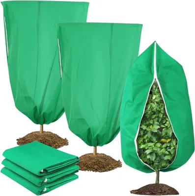 Produktbild von Set mit 3 Winter-Pflanzenschutzhš¹llen 80 x 120 cm Winterschutz fš¹r fš¹r Garten und Pflanzen im Freien