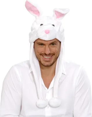Produktbild von Tier Mütze - Verkleidung - Panda, Schwein, Hase, Frosch Hasen Mütze - Hase Verkleidung