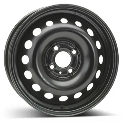 Produktbild von 15 Zoll Stahlfelge ALCAR 15"x5.5" 4x100 PCD ET43 60.00mm Felge Schwarz