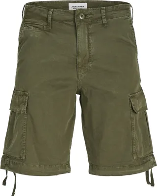 Obrázok produktu pre JACK&JONES PANTS STUDIO JPSTCOLE JJTUCKER CARGO SHORT SN Olive Night/SOLID S