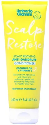 Image de Après-shampoing Umberto Giannini.
Après-shampoing revitalisant pour le cuir chevelu Umberto Giannini, gamme "Scalp Restore", format 250 ml