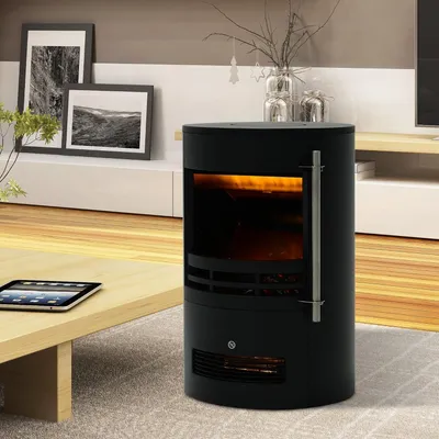 Obrázek produktu pro Elektrické krbové topidlo – Elektrický krb – Samostatně stojící krb – Atmosférické topení – Ohniště