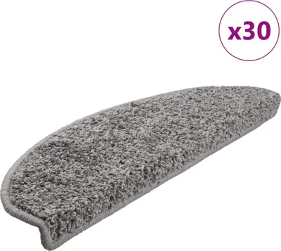Produktbild von Stufenmatten 30 Stk. 65x21x4 cm Grau Halbrund Groß