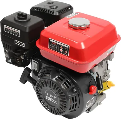 Productafbeelding van Benzinemotor - Vier Takt Motor - Diverse Machines - Krachtige Prestaties - 4000 Watt - Zwart