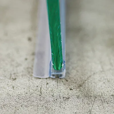 Produktbild von Wasserabweisprofil L 396 mm RD Transparent