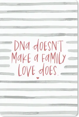 Produktbild von MuchoWow® Mauspad Mousepad Zitate - Sprichwörter - Nicht die DNA macht eine Familie, sondern die Liebe 18x27 cm - Mousepads - Maus Mat - Pad - Mausunterlage