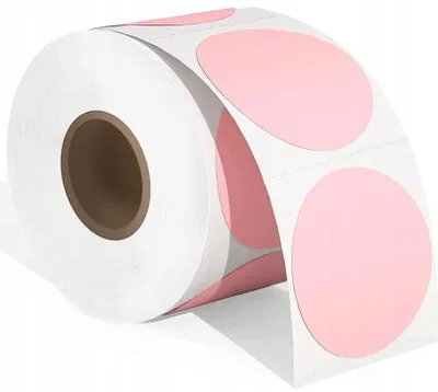Obrázek produktu pro Samolepicí štítky pro tiskárnu Phomemo D520-BT, kulaté, rozměr 50,8 x 50,8 mm, 750 kusů