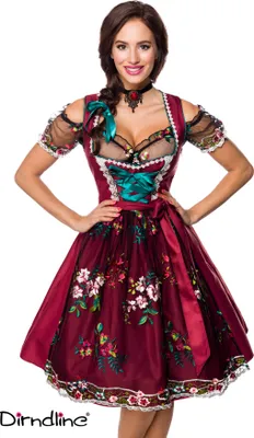 Produktbild von Dirndline Dirndl inkl. Spitzenbluse M