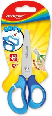 Obrázok produktu pre Keyroad Detské nožnice Soft 12,5 cm - modré